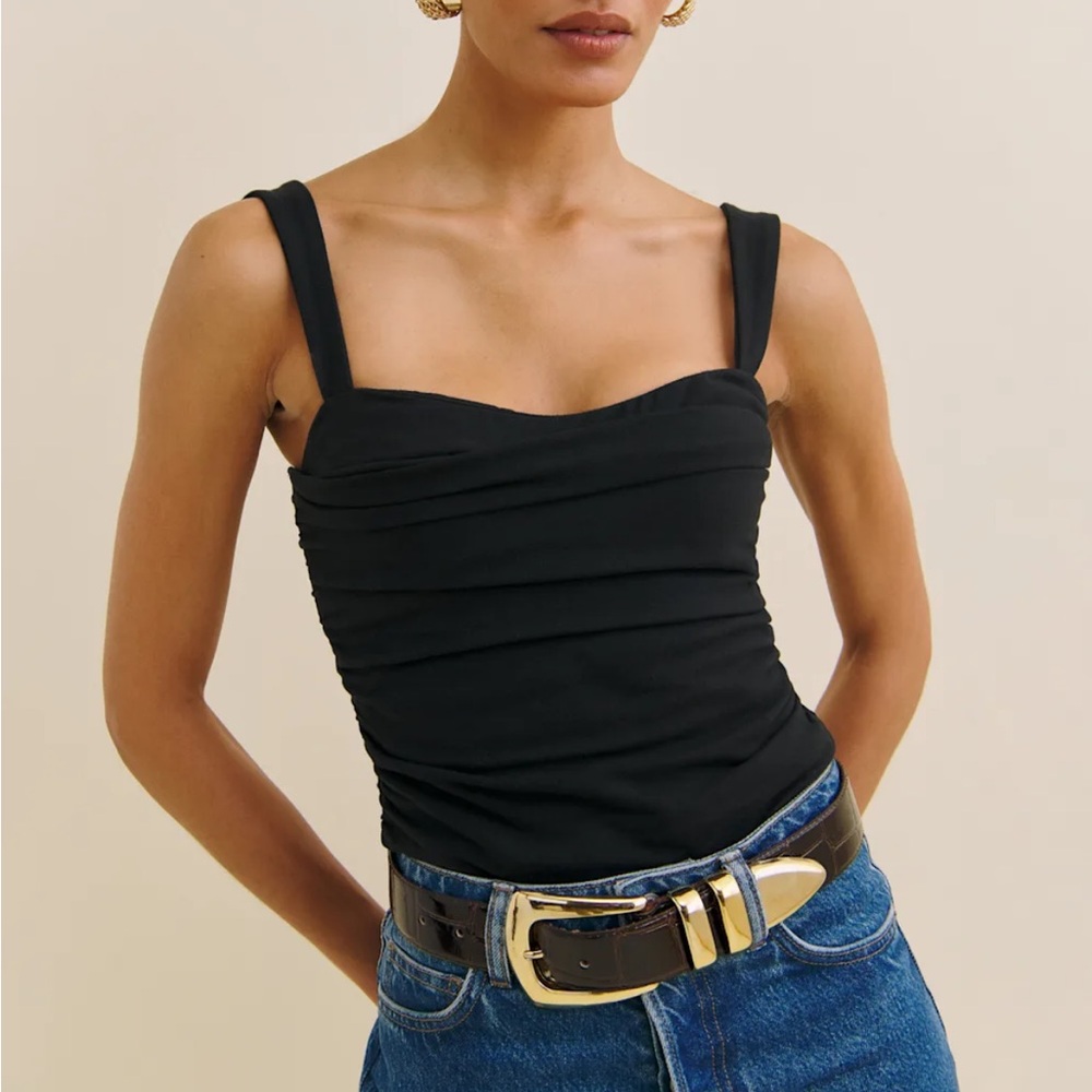 Reformation Trish Knit Top